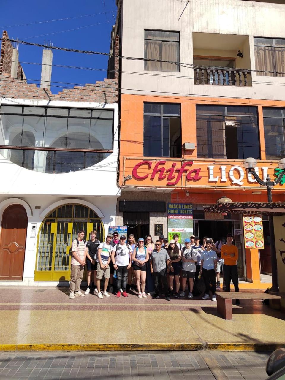 Hostal Boulevard Nazca Bagian luar foto